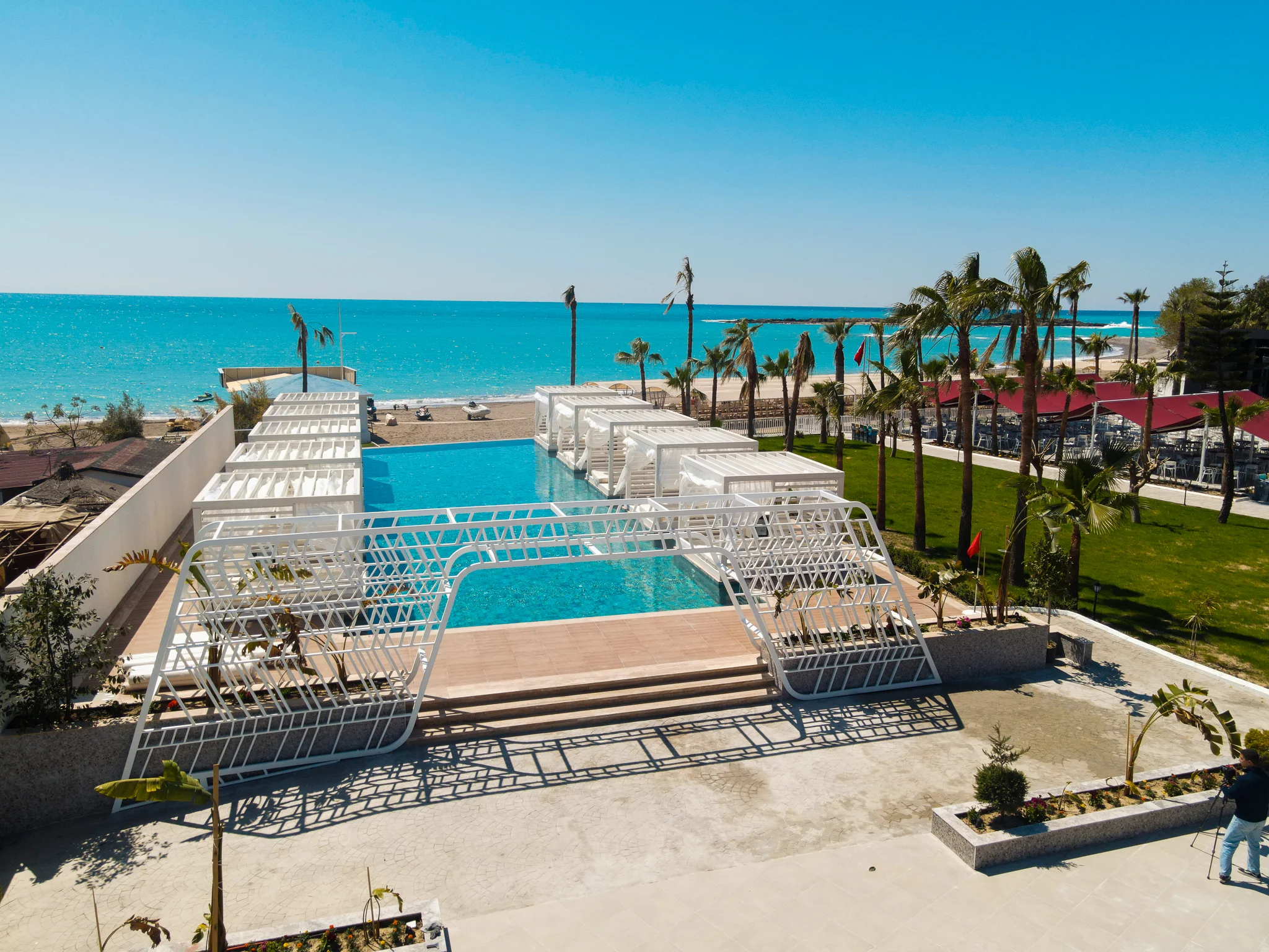 Otel Havadan Görünüm